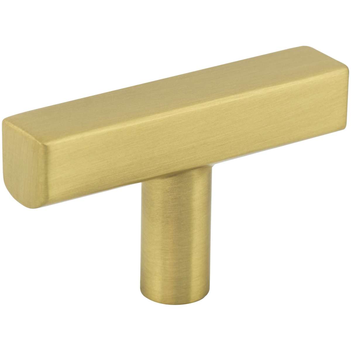 Jeffrey Alexander - 845T-PC - Dominique 2 Inch Square "T" Bar Cabinet Knob / Drawer Knob in Polished Chrome