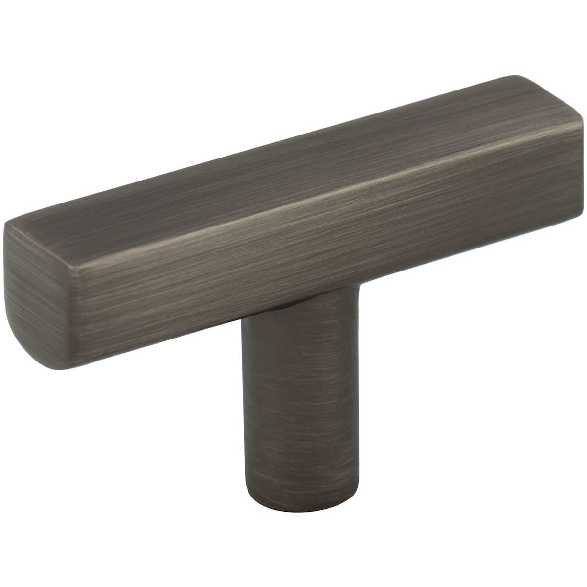 Jeffrey Alexander - 845T-PC - Dominique 2 Inch Square "T" Bar Cabinet Knob / Drawer Knob in Polished Chrome