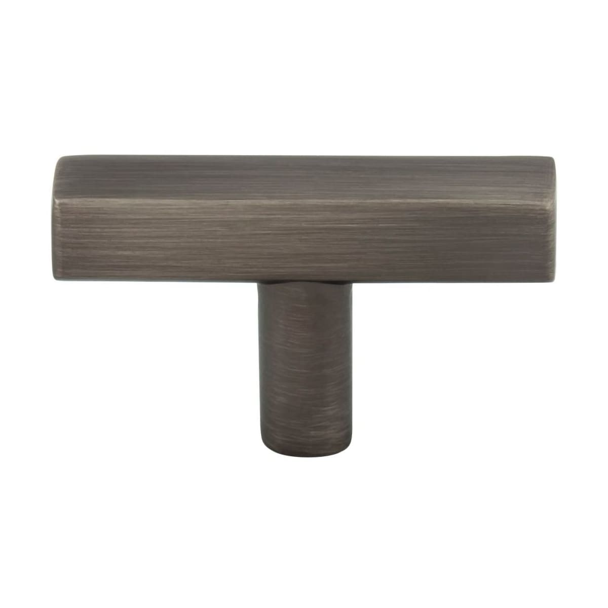 Dominique 2 Inch Square "T" Bar Cabinet Knob / Drawer Knob