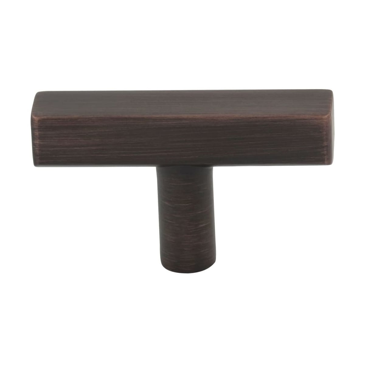 Dominique 2 Inch Square "T" Bar Cabinet Knob / Drawer Knob