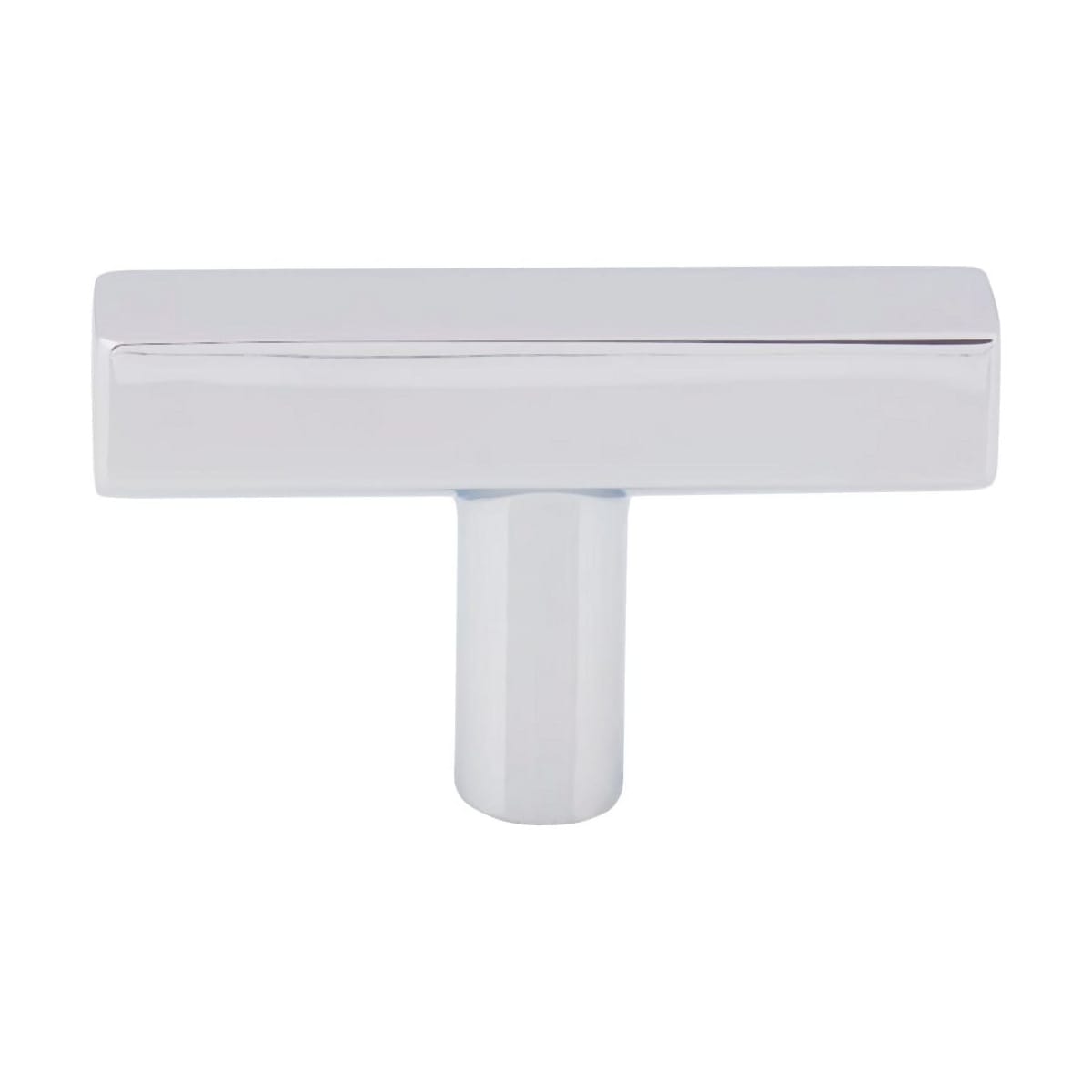 Jeffrey Alexander - 845T-PC - Dominique 2 Inch Square "T" Bar Cabinet Knob / Drawer Knob in Polished Chrome