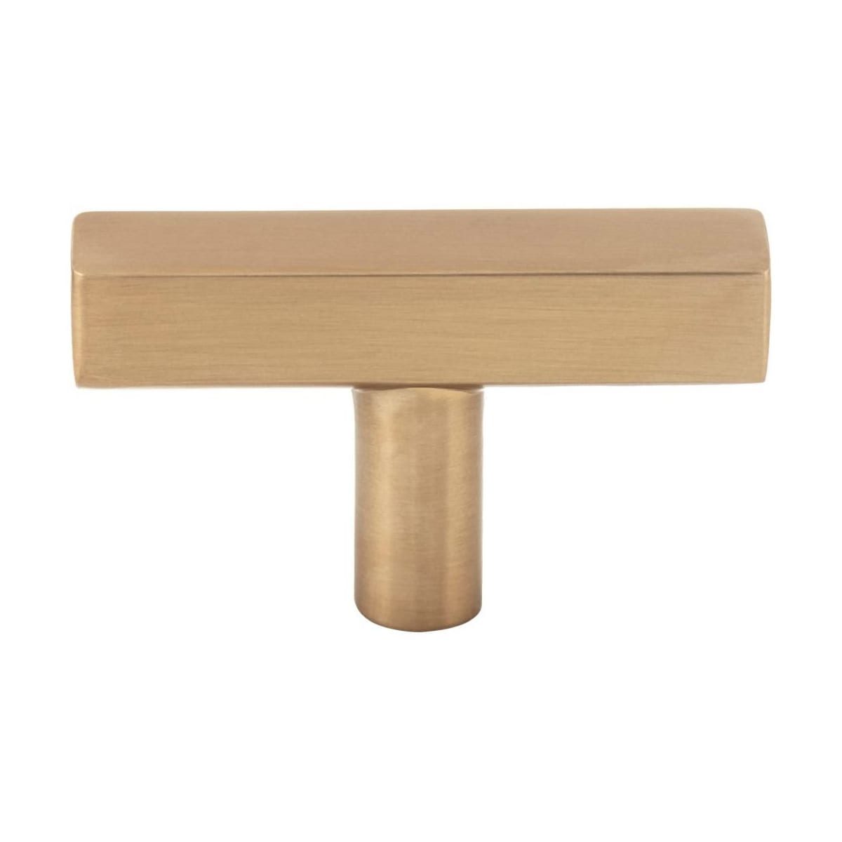 Dominique 2 Inch Square "T" Bar Cabinet Knob / Drawer Knob