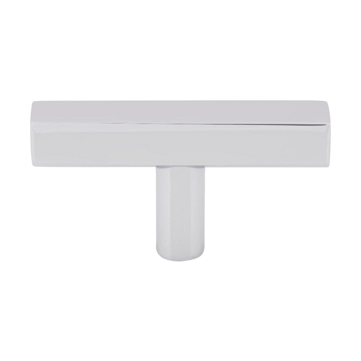 Dominique 2-1/4 Inch Square "T" Bar Cabinet Knob / Drawer Knob