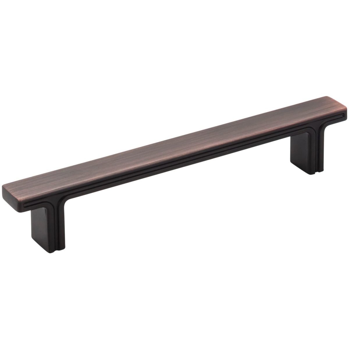 Anwick 5-1/16" (128mm) Center to Center Flat Square Bar Cabinet Handle / Drawer Pull