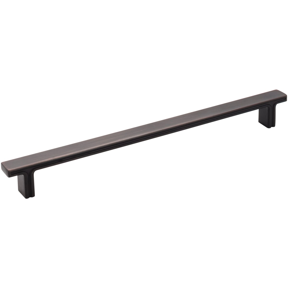 Anwick 9" (228mm) Center to Center Modern Flat Square Bar Cabinet Handle / Drawer Pull