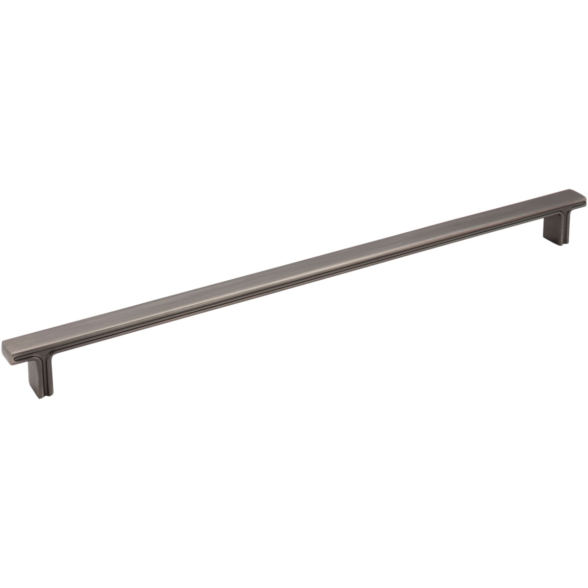 Anwick 12-5/8" Center to Center Flat Square Large Oversized Cabinet Bar Handle / Drawer Bar Pull