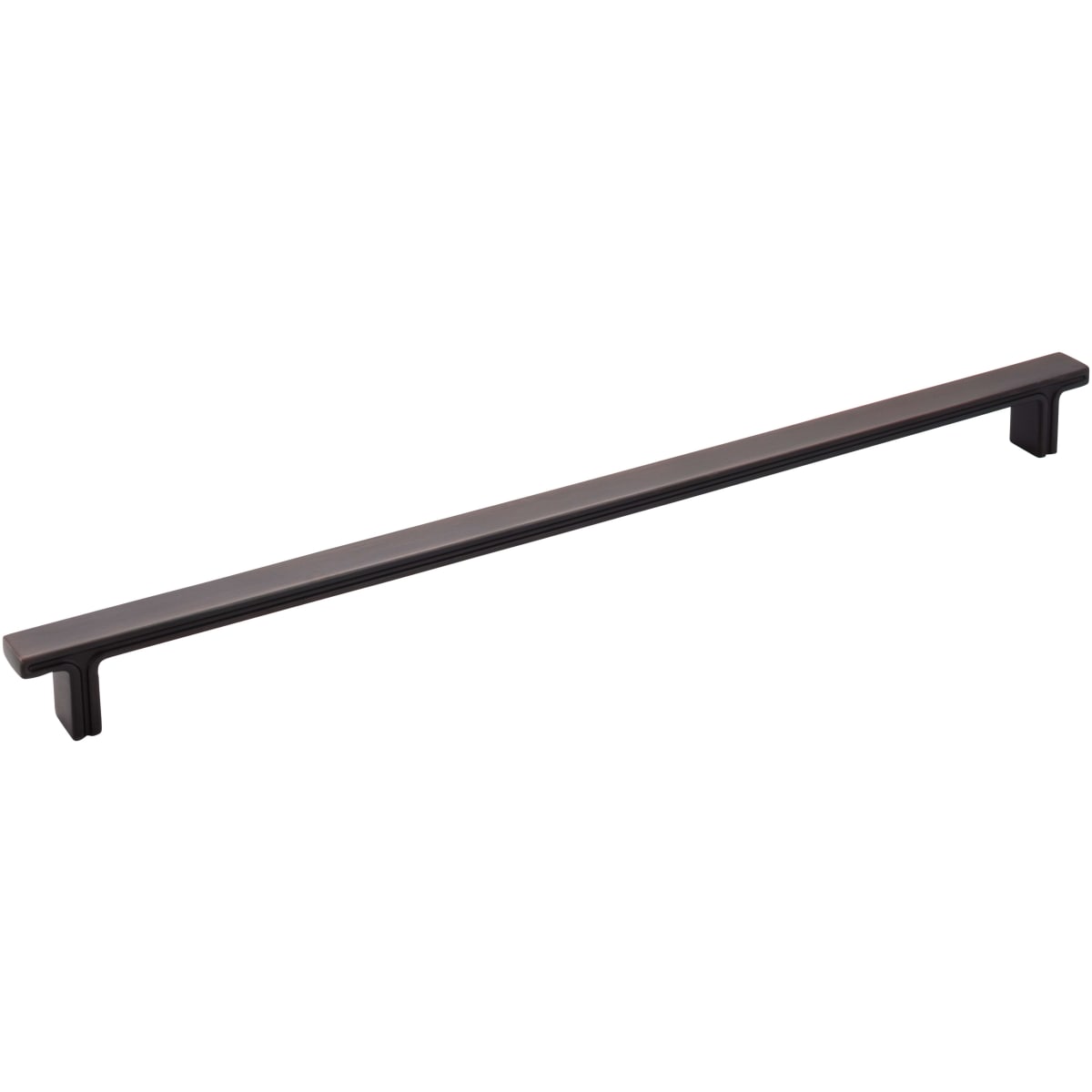 Anwick 12-5/8" Center to Center Flat Square Large Oversized Cabinet Bar Handle / Drawer Bar Pull
