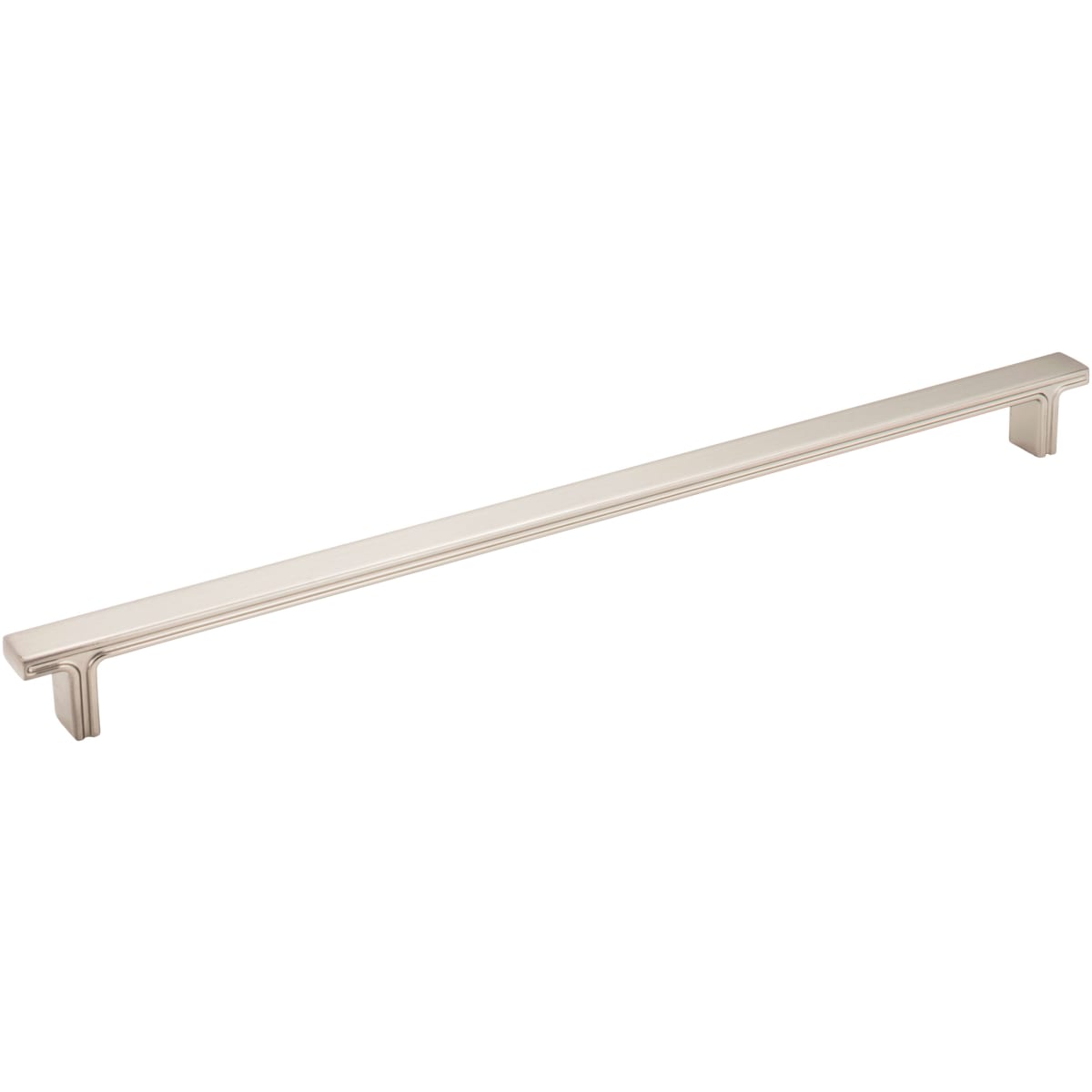 Anwick 12-5/8" Center to Center Flat Square Large Oversized Cabinet Bar Handle / Drawer Bar Pull