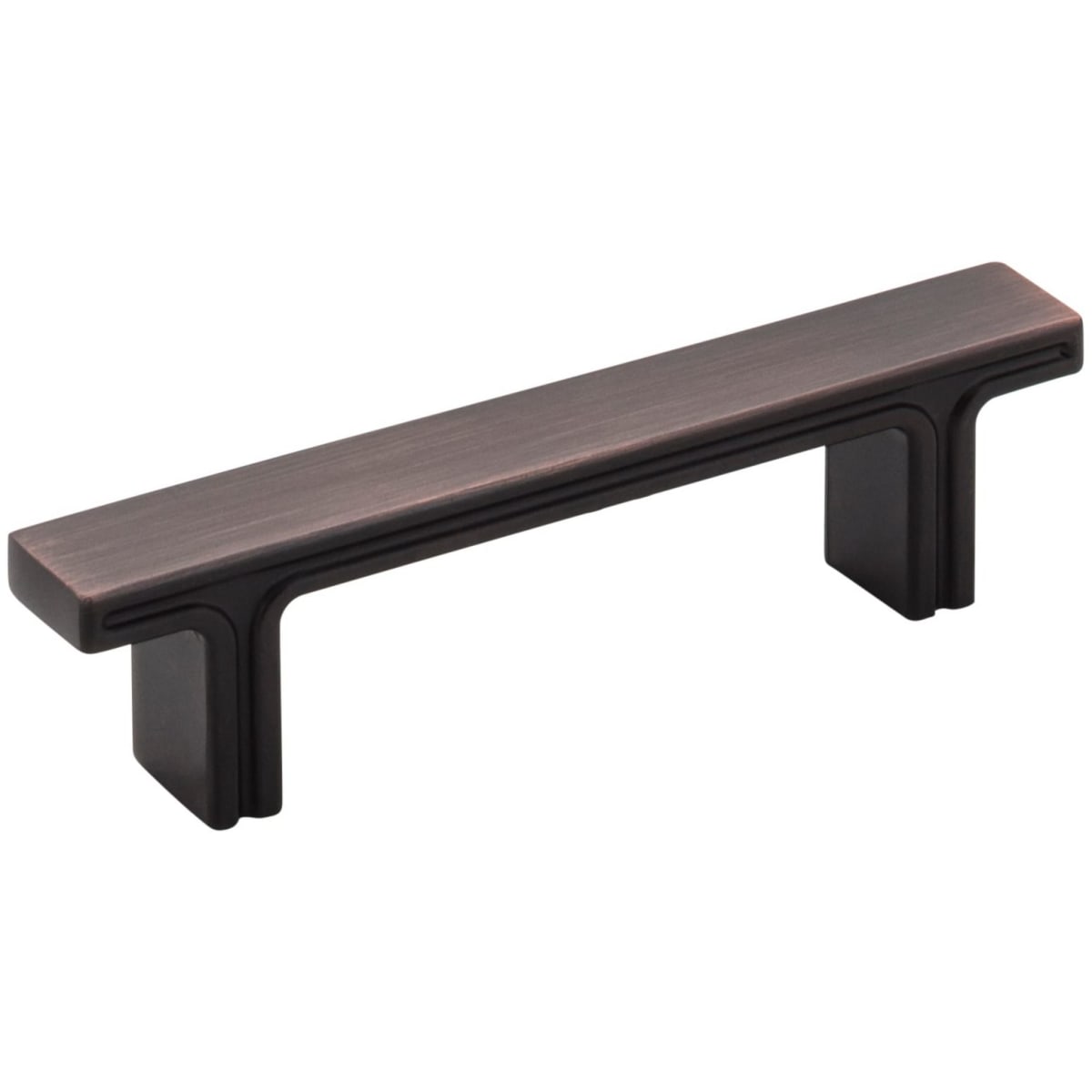 Anwick 3" Center to Center Modern Linear Flat Bar Cabinet Handle / Drawer Pull