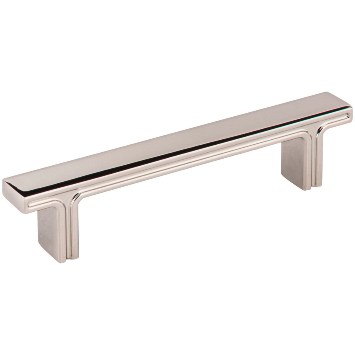 Anwick 3-3/4"  Center to Center Modern Flat Square Cabinet Bar Handle / Drawer Bar Pull