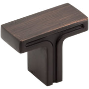 Anwick 1-3/8" Wide Modern Linear "T" Bar Cabinet / Drawer Knob