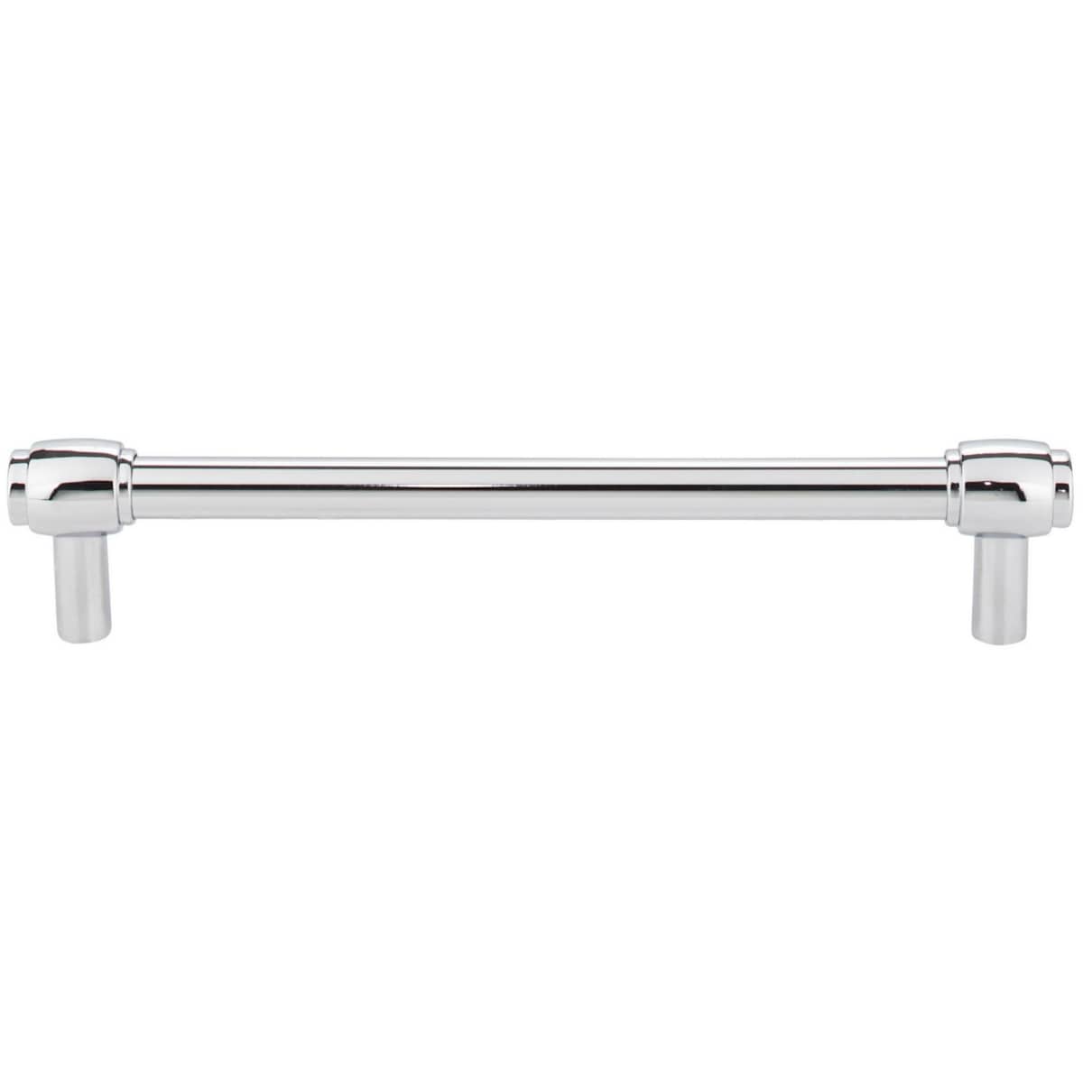 Jeffrey Alexander - 885-160NI - Hayworth 6-5/16 Inch Center to Center Modern Industrial Pipe Bar Style Cabinet Handle / Drawer Bar Pull in Polished Nickel