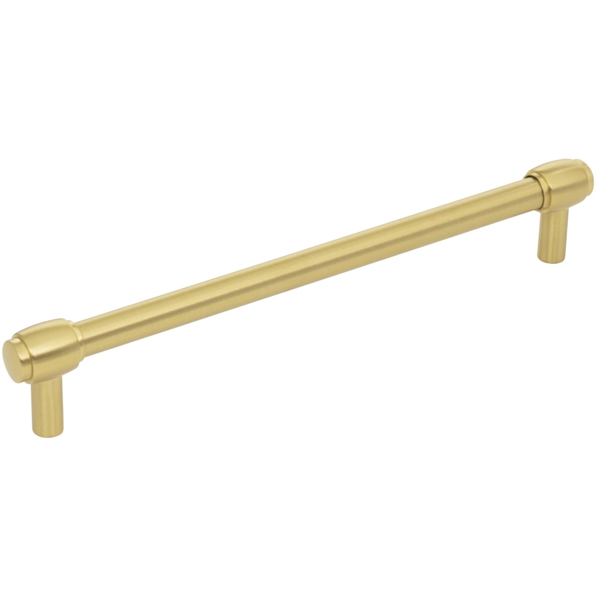 Hayworth 7-9/16" (192mm) Center to Center Modern Industrial Pipe Bar Style Large Cabinet Handle / Drawer Bar Pull with Mounting Hardware