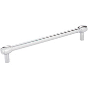 Hayworth 7-9/16" (192mm) Center to Center Modern Industrial Pipe Bar Style Large Cabinet Handle / Drawer Bar Pull with Mounting Hardware