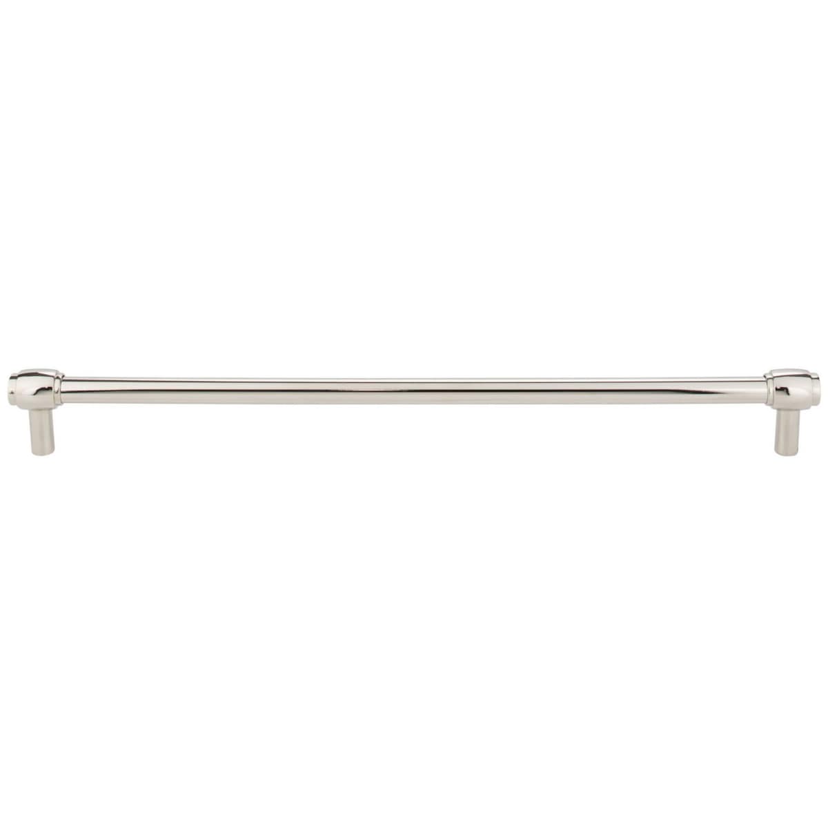 Jeffrey Alexander - 885-305PC - Hayworth 12" Center to Center Modern Industrial Pipe Bar Style Large Cabinet Handle / Drawer Bar Pull in Polished Chrome