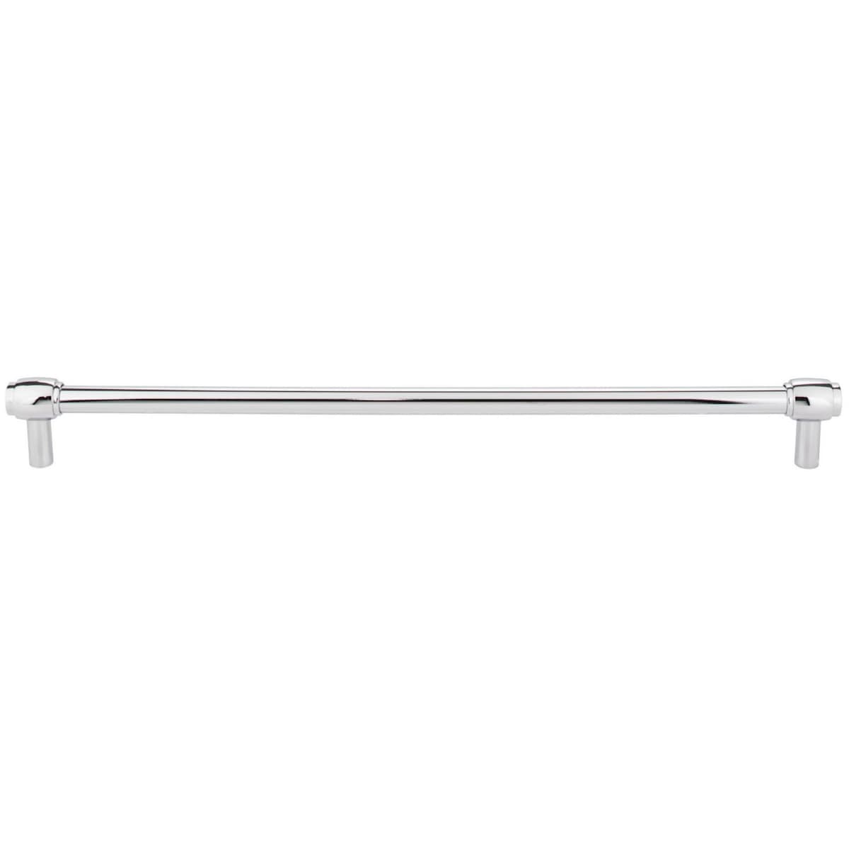 Jeffrey Alexander - 885-305PC - Hayworth 12" Center to Center Modern Industrial Pipe Bar Style Large Cabinet Handle / Drawer Bar Pull in Polished Chrome