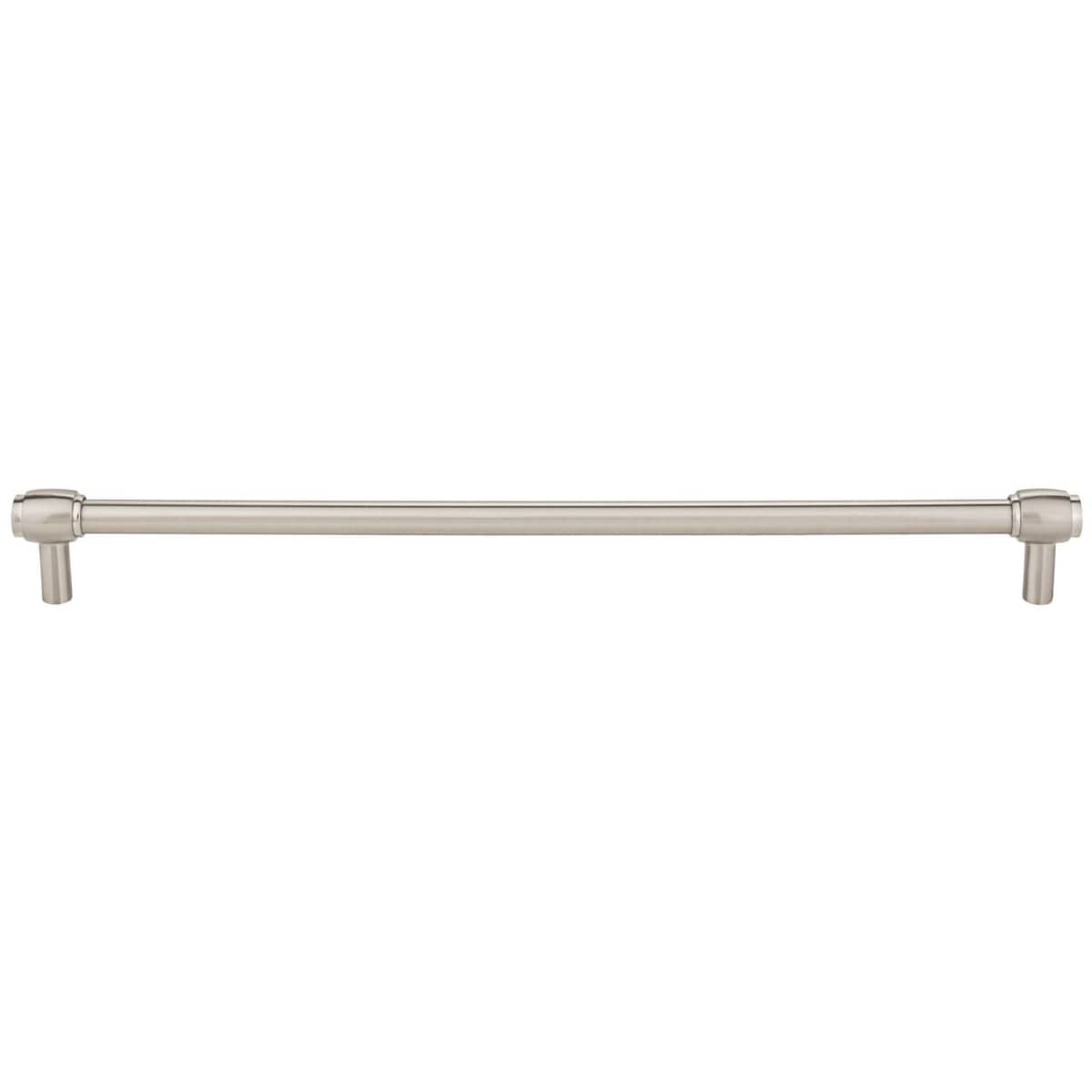 Jeffrey Alexander - 885-305PC - Hayworth 12" Center to Center Modern Industrial Pipe Bar Style Large Cabinet Handle / Drawer Bar Pull in Polished Chrome