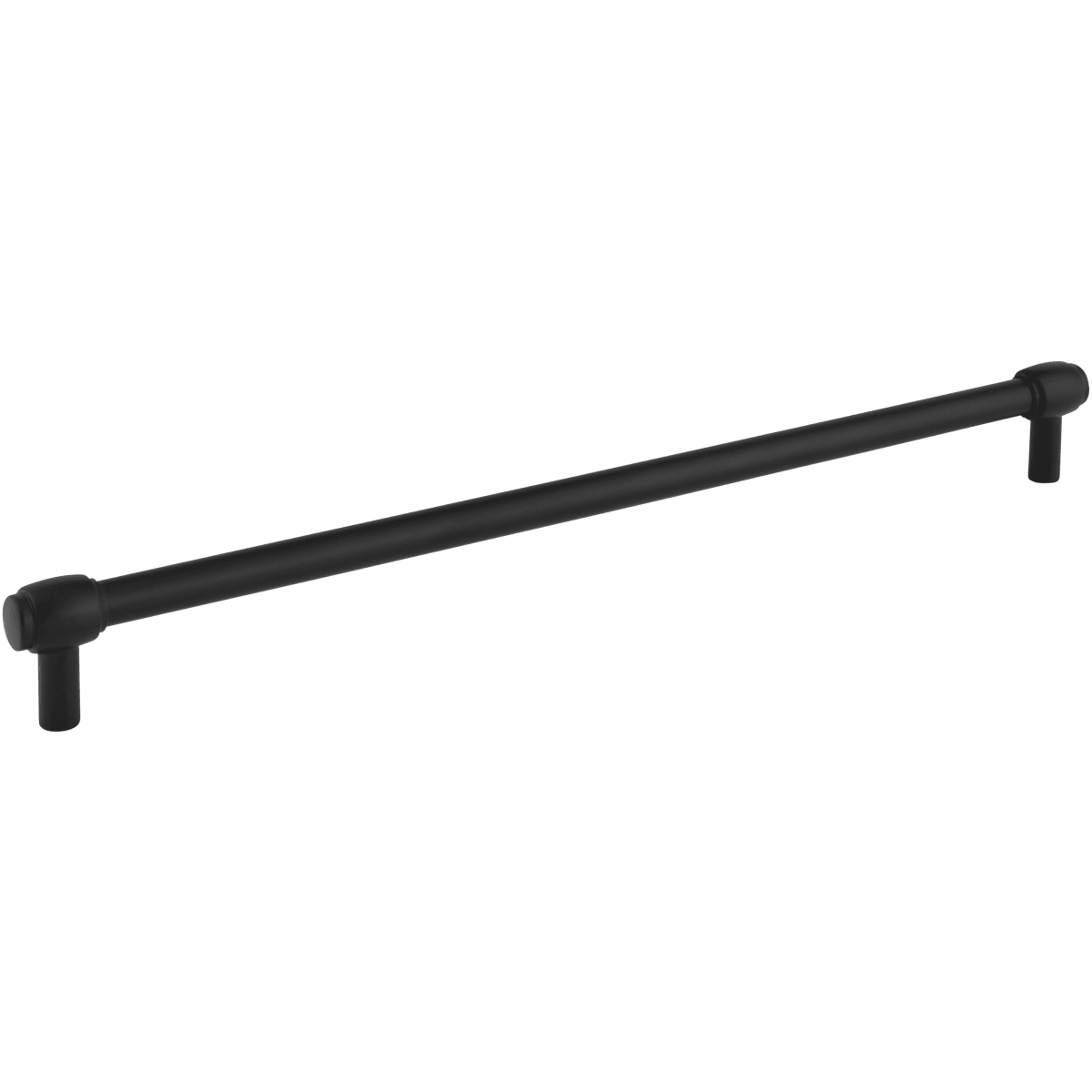Hayworth 12" Center to Center Modern Industrial Pipe Bar Style Large Cabinet Handle / Drawer Bar Pull