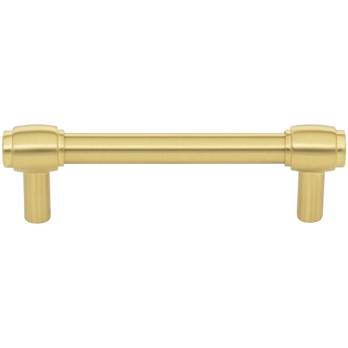 Jeffrey Alexander - 885-96MB - Hayworth 3-3/4" Center to Center Modern Industrial Pipe Bar Style Cabinet Handle / Drawer Bar Pull in Matte Black