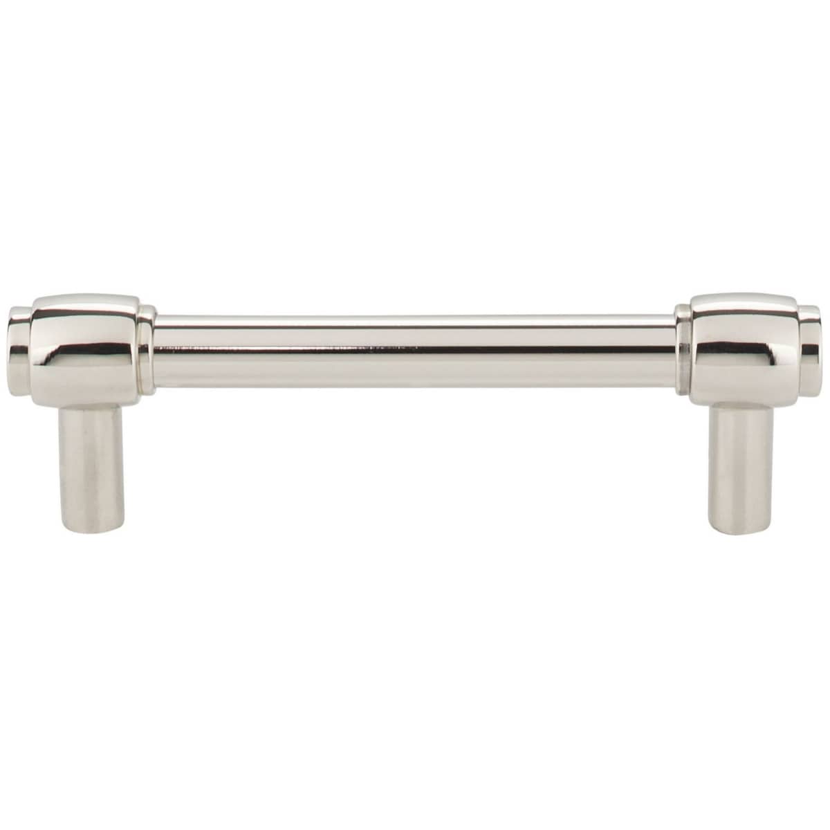 Jeffrey Alexander - 885-96MB - Hayworth 3-3/4" Center to Center Modern Industrial Pipe Bar Style Cabinet Handle / Drawer Bar Pull in Matte Black