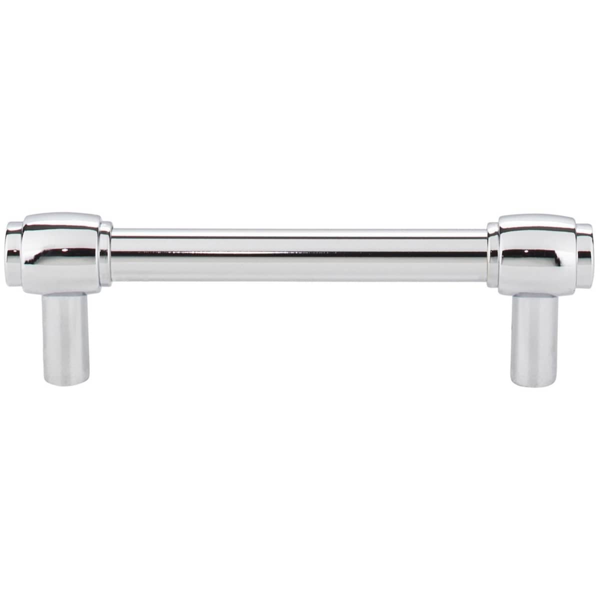 Jeffrey Alexander - 885-96MB - Hayworth 3-3/4" Center to Center Modern Industrial Pipe Bar Style Cabinet Handle / Drawer Bar Pull in Matte Black