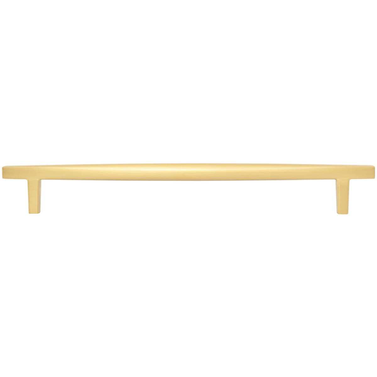 Jeffrey Alexander - 905-12BG - Whitlock 12" Center to Center Square Bar Appliance Handle / Pull in Brushed Gold