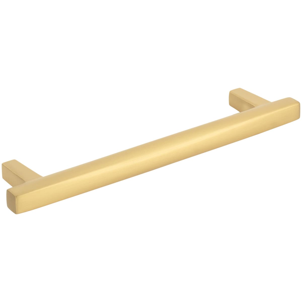 Jeffrey Alexander - 905-128SN - Whitlock 5-1/16" Center to Center Contemporary Square Bar Cabinet Handle / Drawer Pull in Satin Nickel