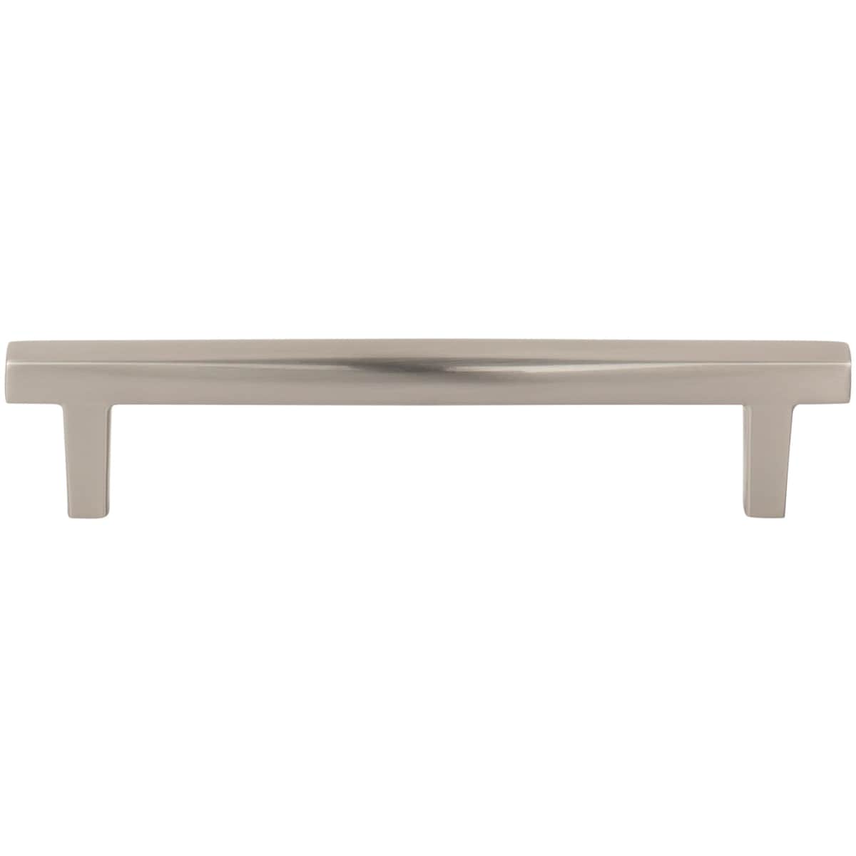 Jeffrey Alexander - 905-128SN - Whitlock 5-1/16" Center to Center Contemporary Square Bar Cabinet Handle / Drawer Pull in Satin Nickel