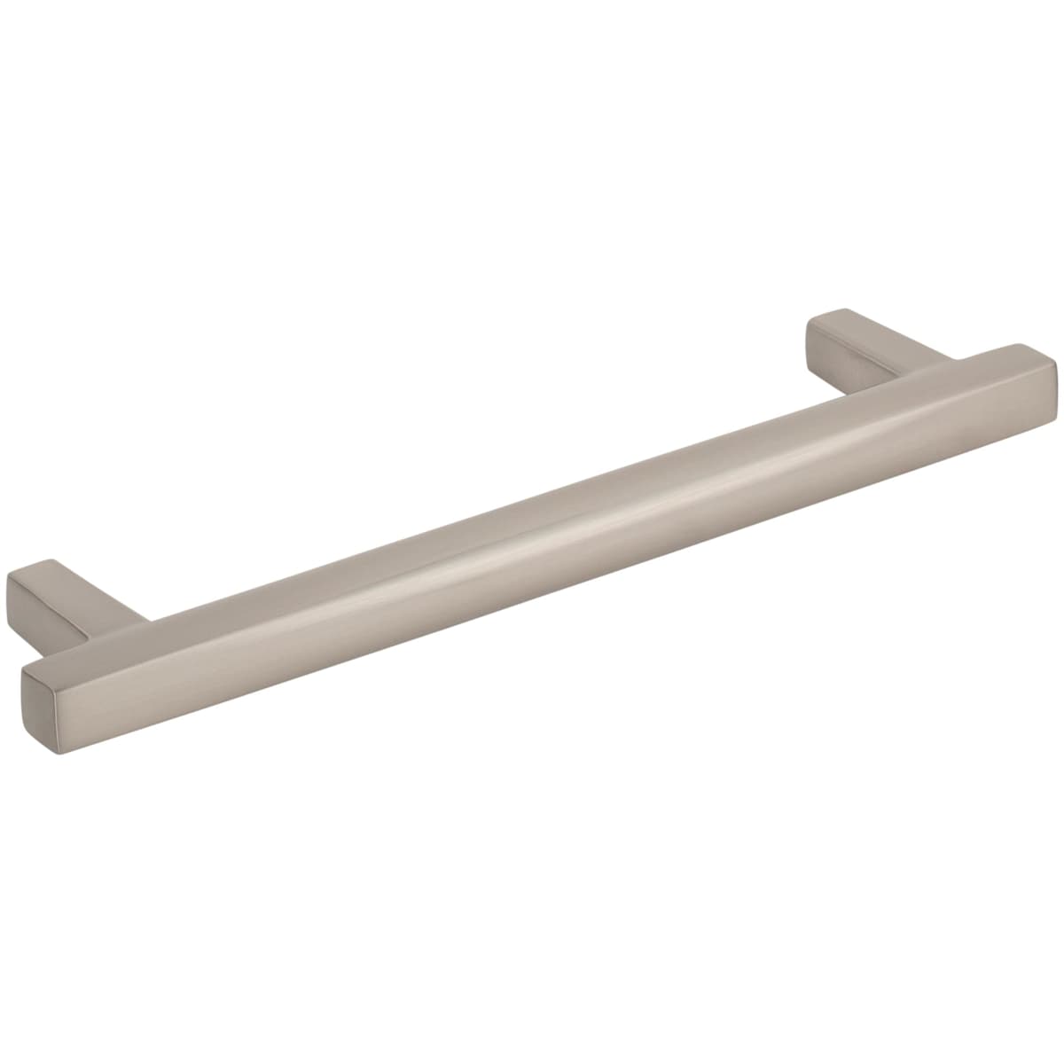 Jeffrey Alexander - 905-128SN - Whitlock 5-1/16" Center to Center Contemporary Square Bar Cabinet Handle / Drawer Pull in Satin Nickel