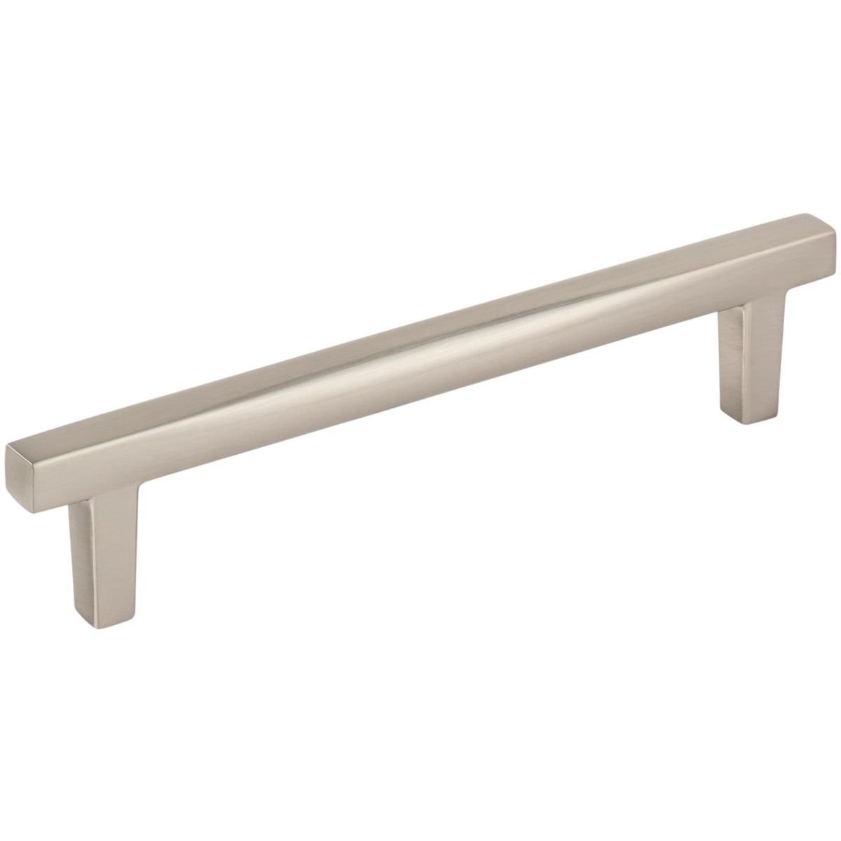 Jeffrey Alexander - 905-128SN - Whitlock 5-1/16" Center to Center Contemporary Square Bar Cabinet Handle / Drawer Pull in Satin Nickel