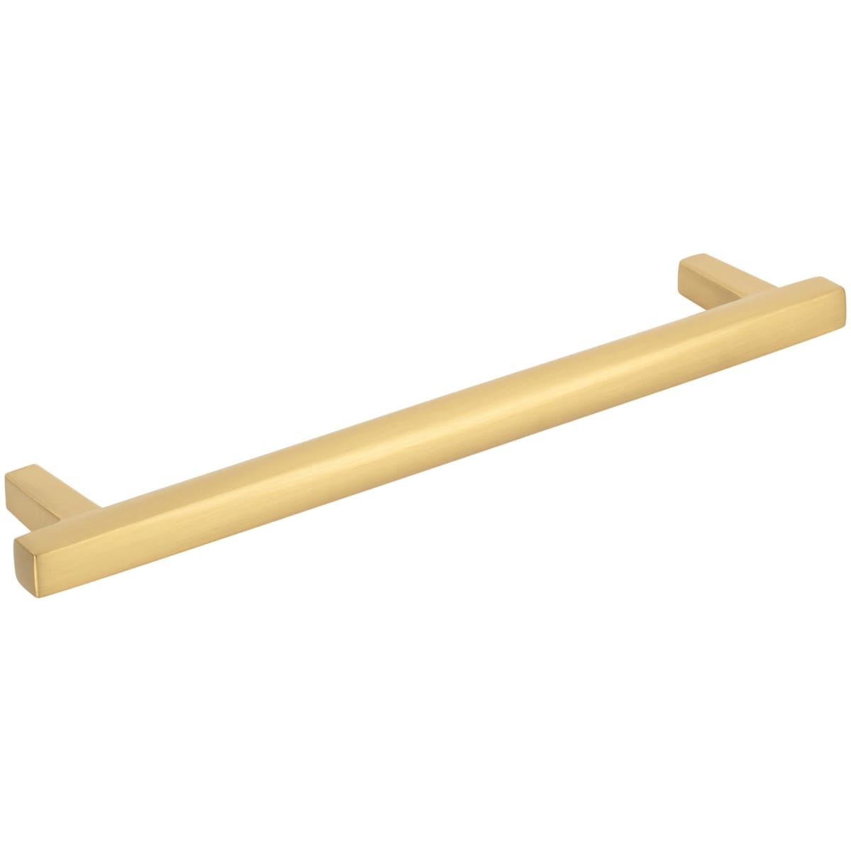 Jeffrey Alexander - 905-160MB - Whitlock 6-5/16" Center to Center Contemporary Square Bar Cabinet Handle / Drawer Pull in Matte Black