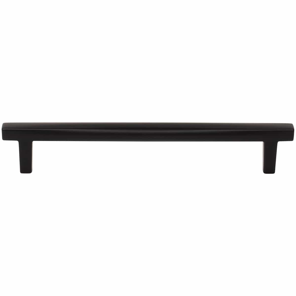 Jeffrey Alexander - 905-160MB - Whitlock 6-5/16" Center to Center Contemporary Square Bar Cabinet Handle / Drawer Pull in Matte Black