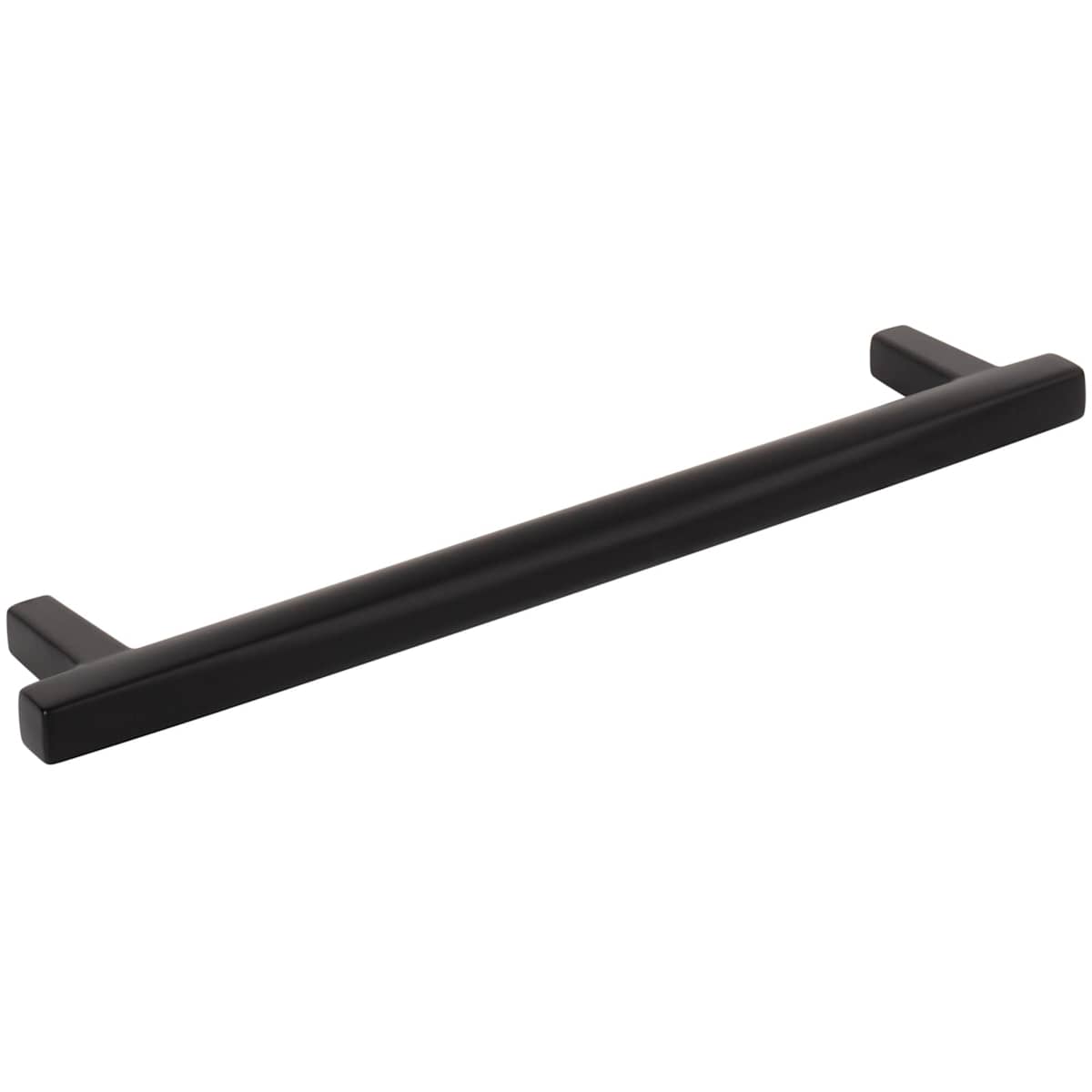 Jeffrey Alexander - 905-160MB - Whitlock 6-5/16" Center to Center Contemporary Square Bar Cabinet Handle / Drawer Pull in Matte Black