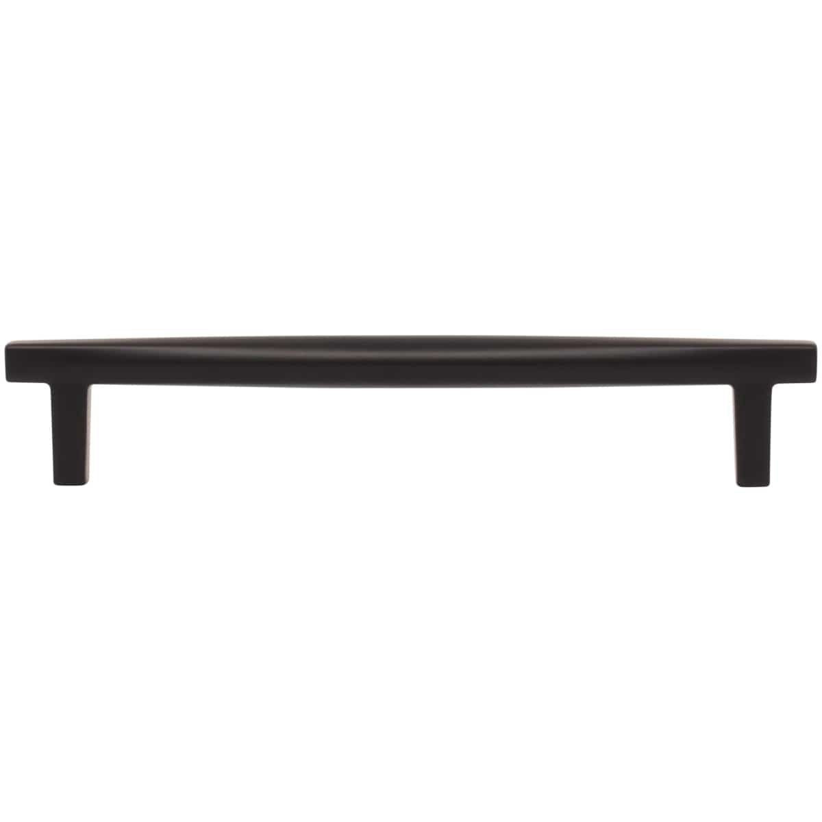 Jeffrey Alexander - 905-160MB - Whitlock 6-5/16" Center to Center Contemporary Square Bar Cabinet Handle / Drawer Pull in Matte Black