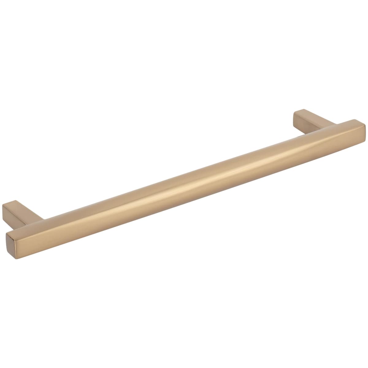 Jeffrey Alexander - 905-160MB - Whitlock 6-5/16" Center to Center Contemporary Square Bar Cabinet Handle / Drawer Pull in Matte Black