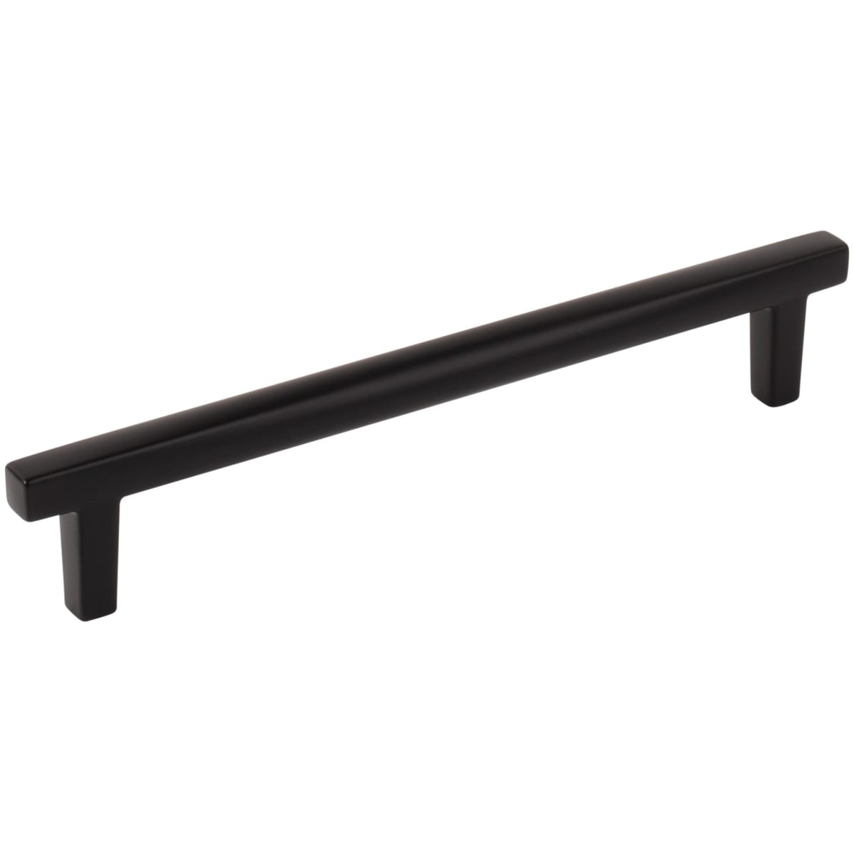 Jeffrey Alexander - 905-160MB - Whitlock 6-5/16" Center to Center Contemporary Square Bar Cabinet Handle / Drawer Pull in Matte Black