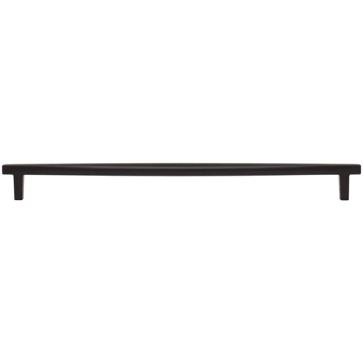 Jeffrey Alexander - 905-305BG - Whitlock 12" Center to Center Contemporary Square Bar Large Cabinet Handle / Drawer Pull in Brushed Gold