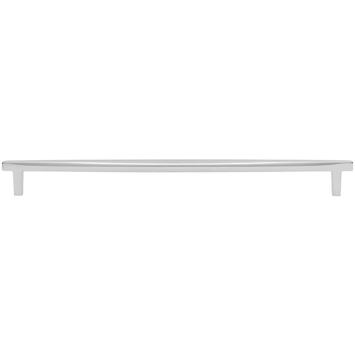 Jeffrey Alexander - 905-305BG - Whitlock 12" Center to Center Contemporary Square Bar Large Cabinet Handle / Drawer Pull in Brushed Gold