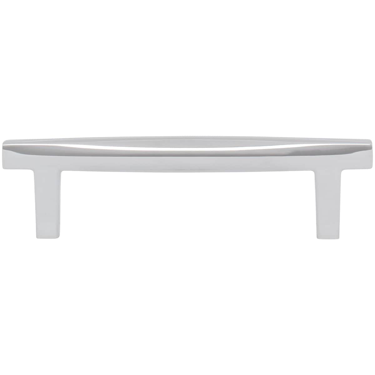 Jeffrey Alexander - 905-96PC - Whitlock 3-3/4" Center to Center Contemporary Square Bar Cabinet Handle / Drawer Pull in Polished Chrome