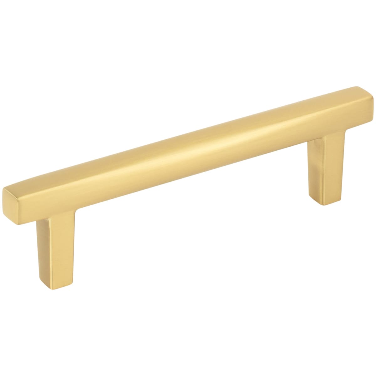 Whitlock 3-3/4" Center to Center Contemporary Square Bar Cabinet Handle / Drawer Pull