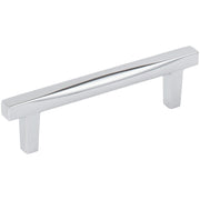 Jeffrey Alexander - 905-96PC - Whitlock 3-3/4" Center to Center Contemporary Square Bar Cabinet Handle / Drawer Pull in Polished Chrome