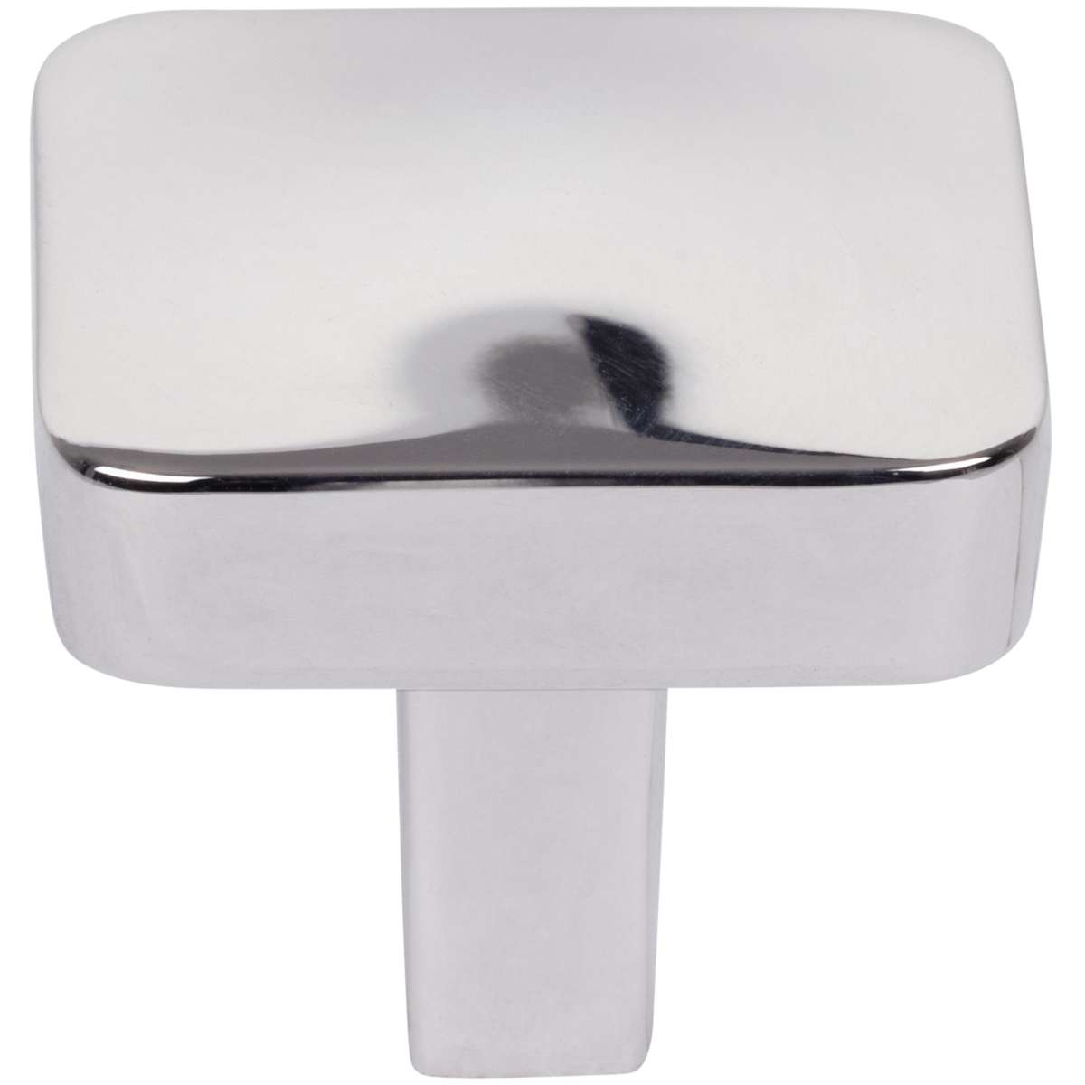 Jeffrey Alexander - 905BG - Whitlock 1-1/4" Square Cabinet / Drawer Knob with Soft Rounded Edges in Brushed Gold