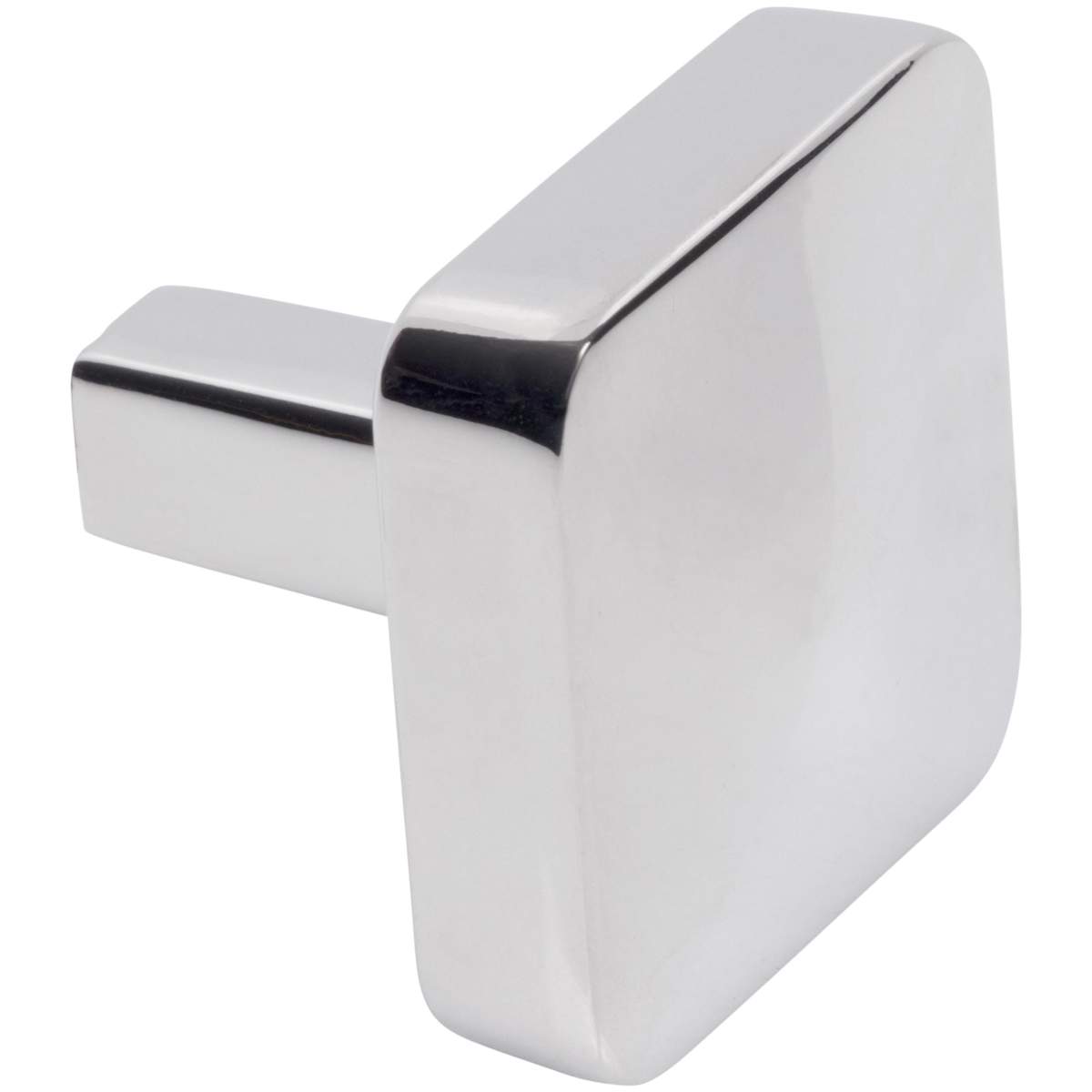 Jeffrey Alexander - 905BG - Whitlock 1-1/4" Square Cabinet / Drawer Knob with Soft Rounded Edges in Brushed Gold