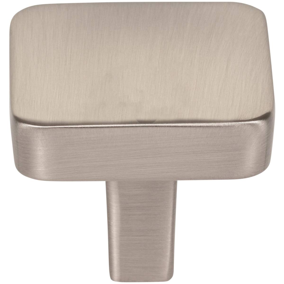 Jeffrey Alexander - 905BG - Whitlock 1-1/4" Square Cabinet / Drawer Knob with Soft Rounded Edges in Brushed Gold