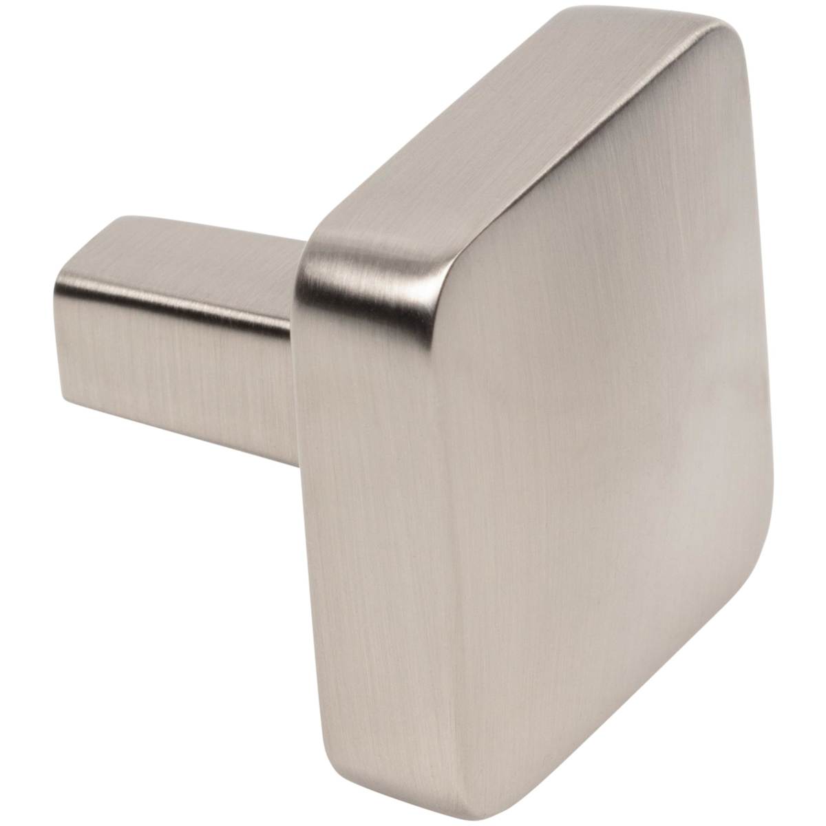 Jeffrey Alexander - 905BG - Whitlock 1-1/4" Square Cabinet / Drawer Knob with Soft Rounded Edges in Brushed Gold