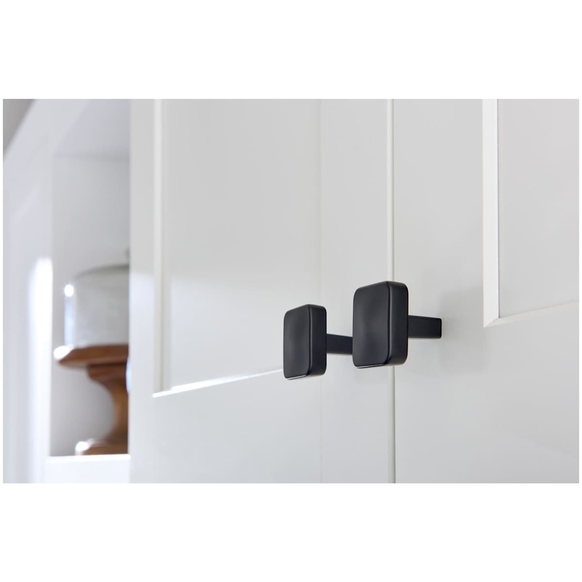 Jeffrey Alexander - 905BG - Whitlock 1-1/4" Square Cabinet / Drawer Knob with Soft Rounded Edges in Brushed Gold