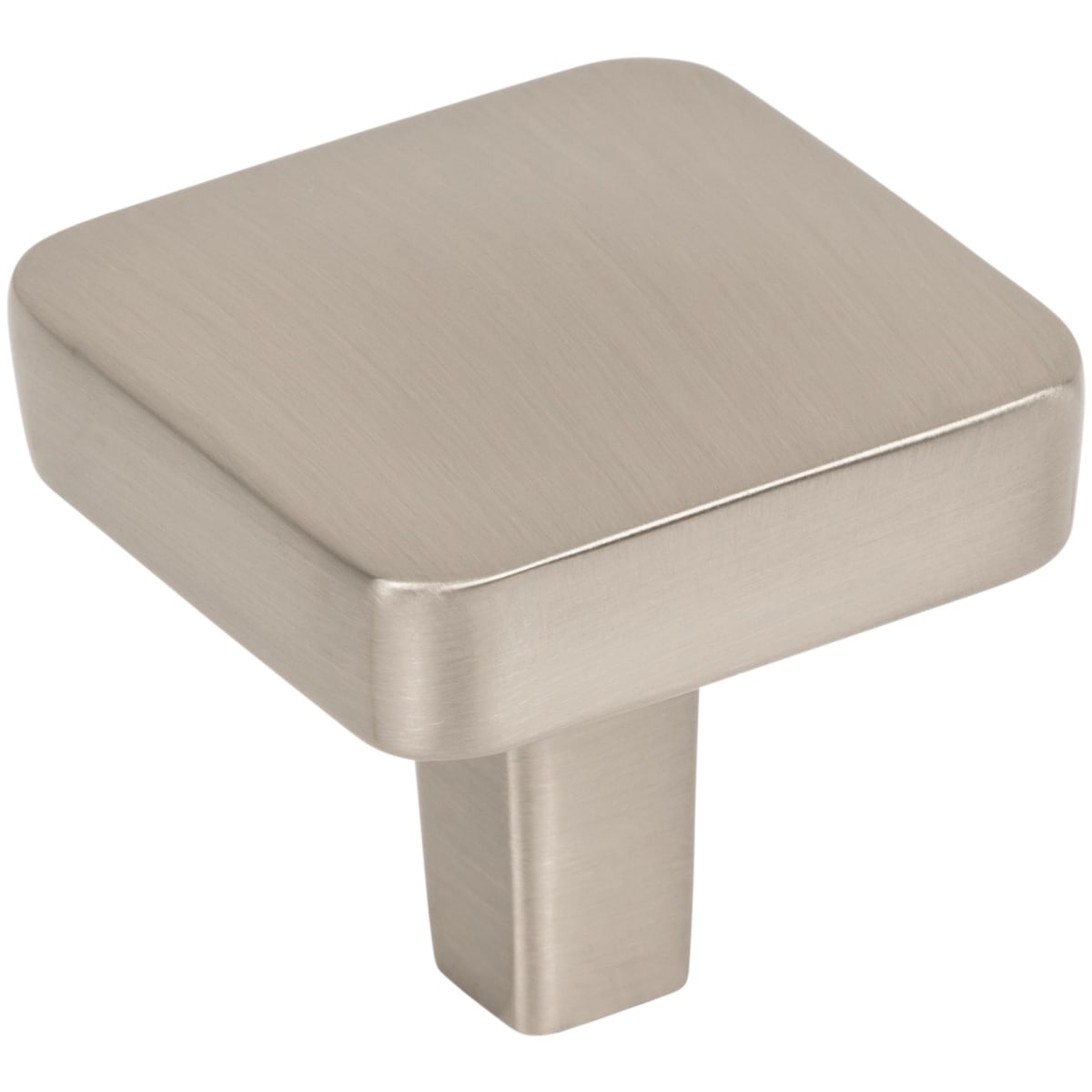 Whitlock 1-1/4" Square Cabinet / Drawer Knob with Soft Rounded Edges