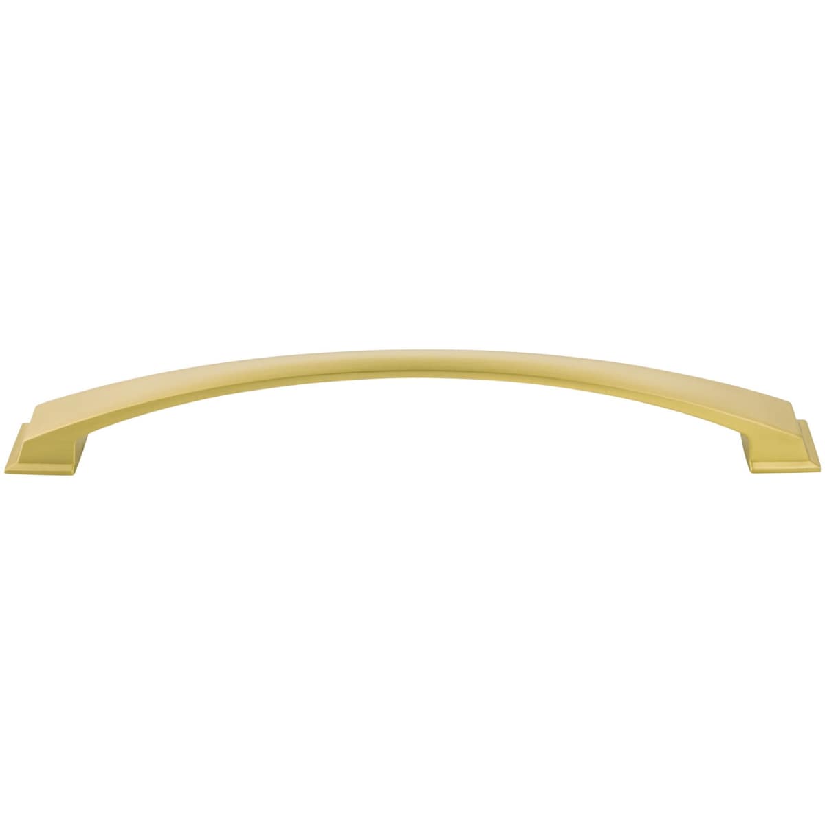 Jeffrey Alexander - 944-12SN - Roman 12" Center to Center Contemporary Arch Bow Appliance Pull / Handle in Satin Nickel