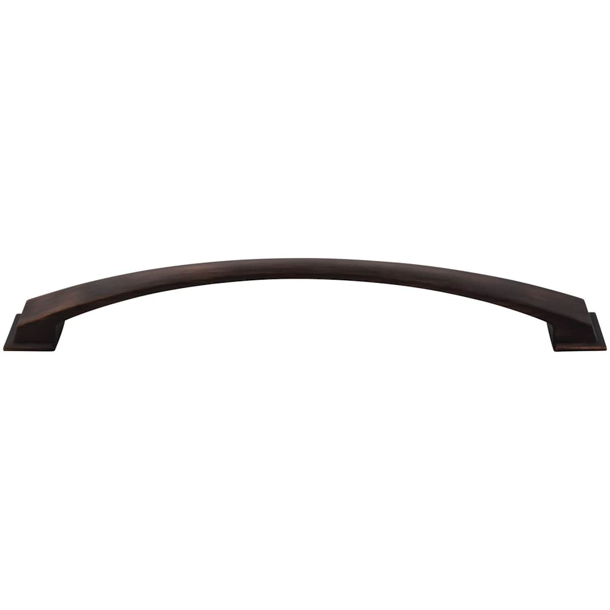 Jeffrey Alexander - 944-12SN - Roman 12" Center to Center Contemporary Arch Bow Appliance Pull / Handle in Satin Nickel