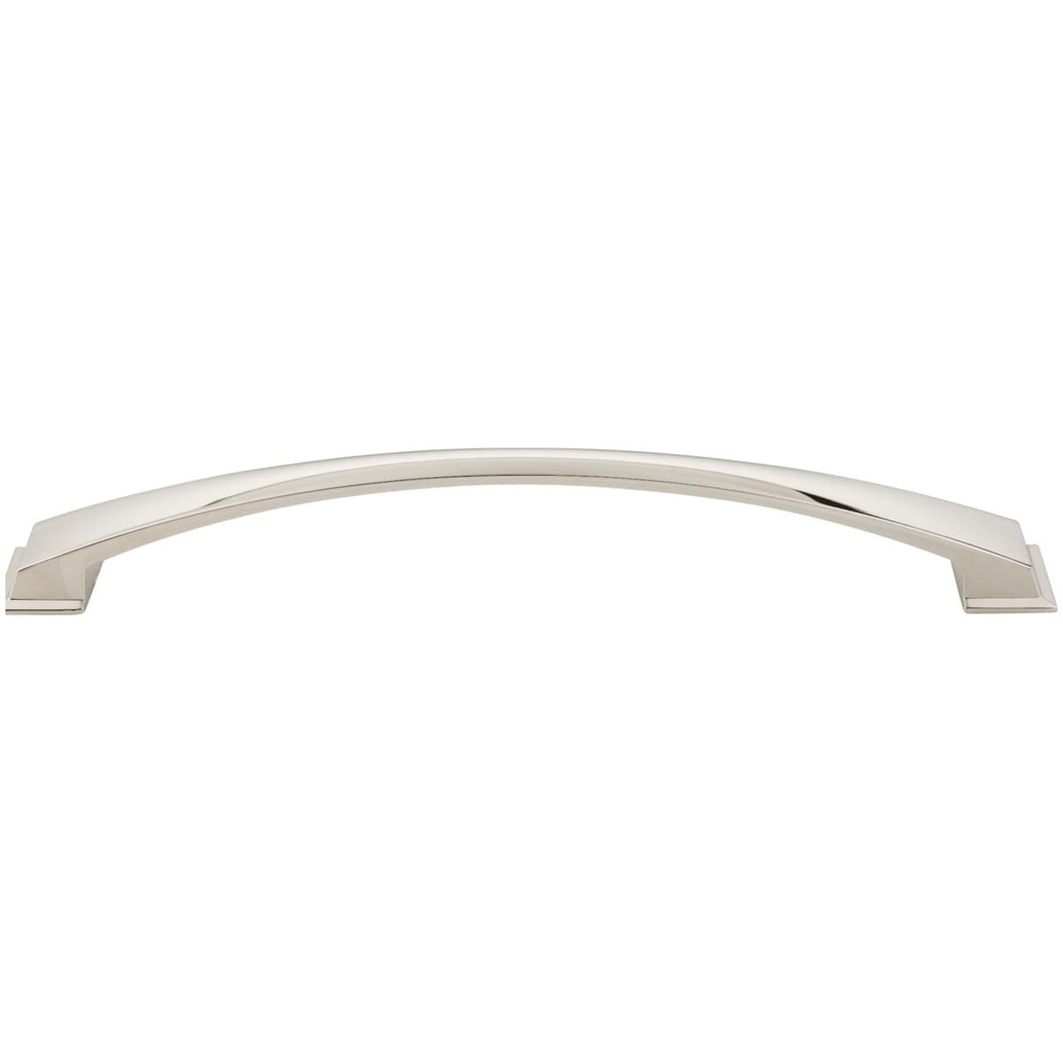 Jeffrey Alexander - 944-12SN - Roman 12" Center to Center Contemporary Arch Bow Appliance Pull / Handle in Satin Nickel